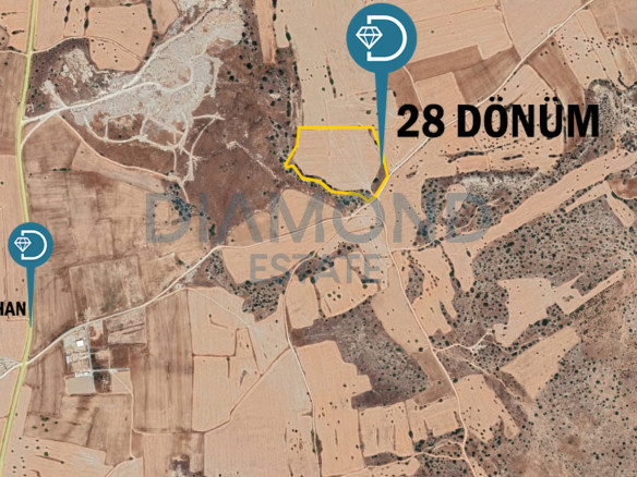 28 Arches of Land for Sale in İskele