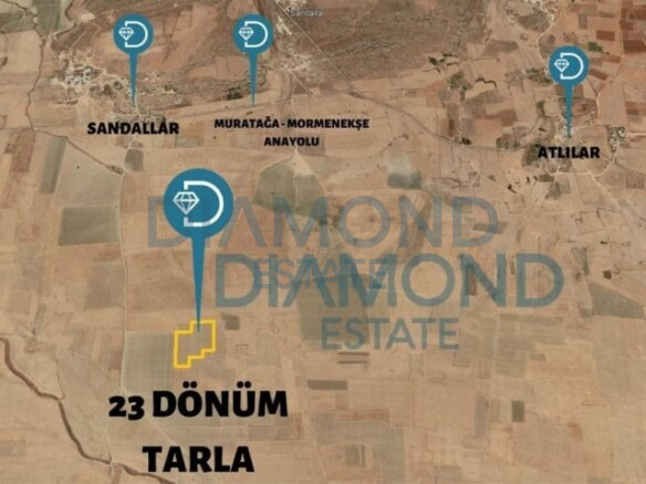 23 Donum Land For Sale in Mormenekşe, Mağusa