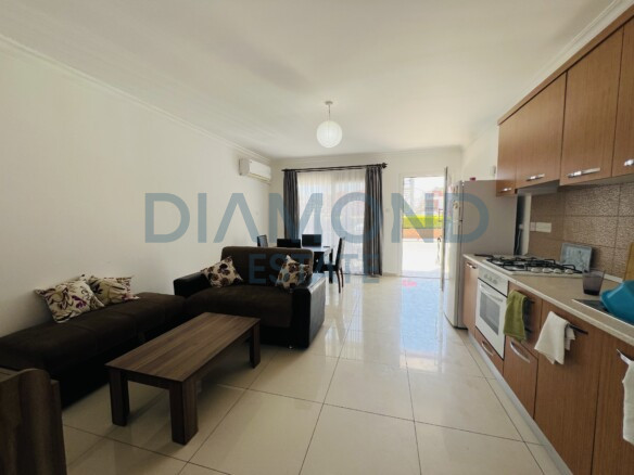 1+1 Flat For Rent in Long Beach, İskele